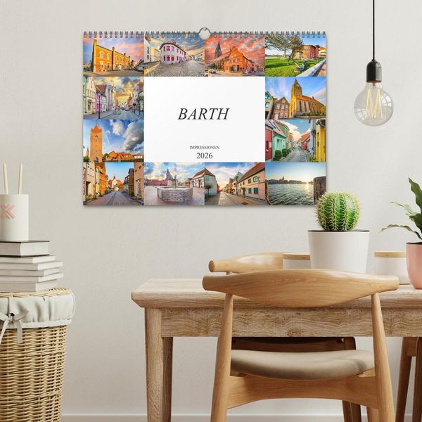 Produktbild: Barth Impressionen (Wandkalender 2026 DIN A3 quer), CALVENDO Monatskalender