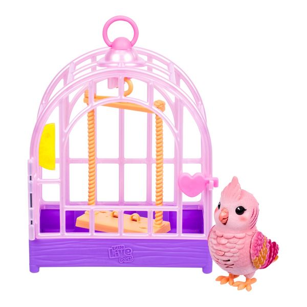 Produktbild: Moose Toys 300333 - Little Live Pets: My Really Real Bird Rosie+ Cage, Interaktiver Vogel mit K&auml;fig