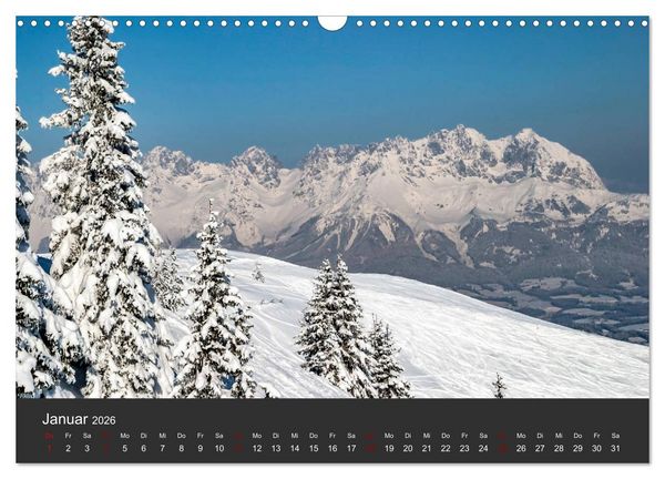 Produktbild: Der Wilde Kaiser, das Kletterparadies bei Kitzb&uuml;hel (Wandkalender 2026 DIN A3 quer), CALVENDO Monatskalender