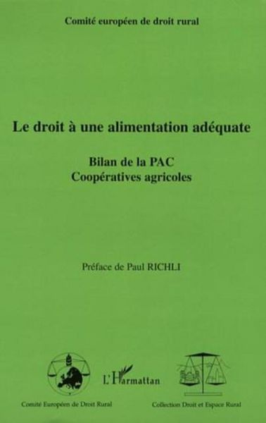 Produktbild: Droit a une alimentation adequate
