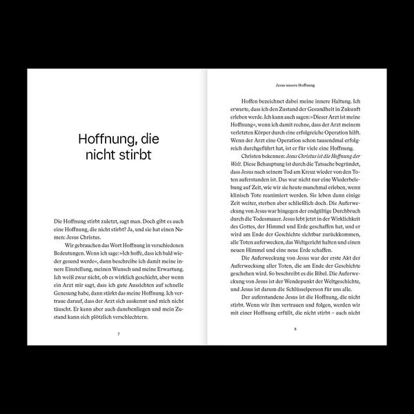 Produktbild: Jesus unsere Hoffnung