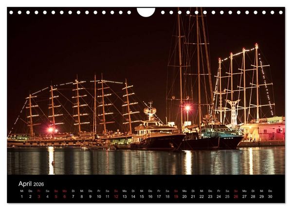 Produktbild: Ibiza by night (Wandkalender 2026 DIN A4 quer), CALVENDO Monatskalender