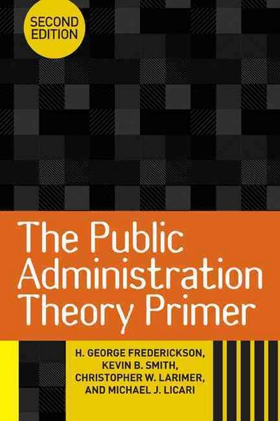 Produktbild: Frederickson, H: Public Administration Theory Primer