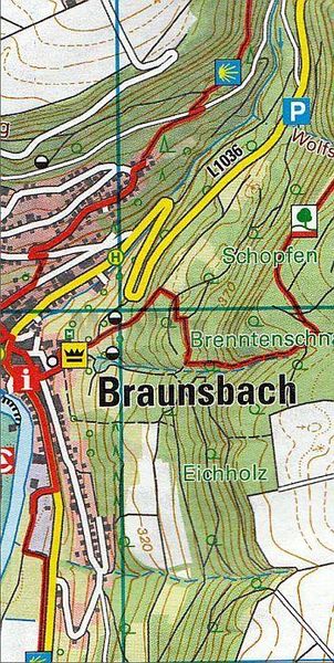 Produktbild: Schw&auml;bisch Hall - Mittleres Kochertal, Haller Ebene. Wanderkarte 1:25.000