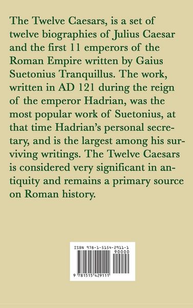 Produktbild: The Lives of the Twelve Caesars -Julius Caesar-