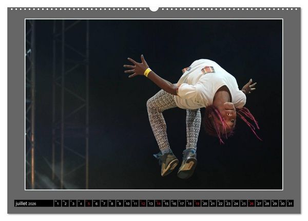 Produktbild: Break Dance et Hip-Hop (Calendrier mural 2026 DIN A2 vertical) calendrier de bureau
