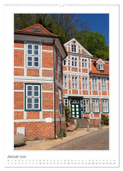 Produktbild: Lauenburg 2026 (Wandkalender 2026 DIN A2 hoch), CALVENDO Monatskalender