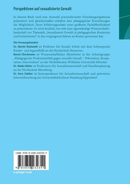 Produktbild: Perspektiven auf sexualisierte Gewalt