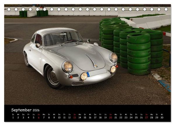 Produktbild: Classic 356 (Tischkalender 2026 DIN A5 quer), CALVENDO Monatskalender