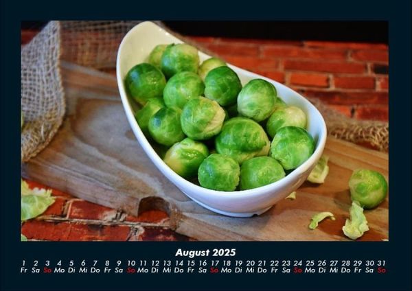 Produktbild: Gem&uuml;sekalender 2025 Fotokalender DIN A4