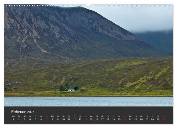 Produktbild: Schottland - grandiose Landschaften im Westen (hochwertiger Premium Wandkalender 2027 DIN A2 quer), Kunstdruck in Hochglanz