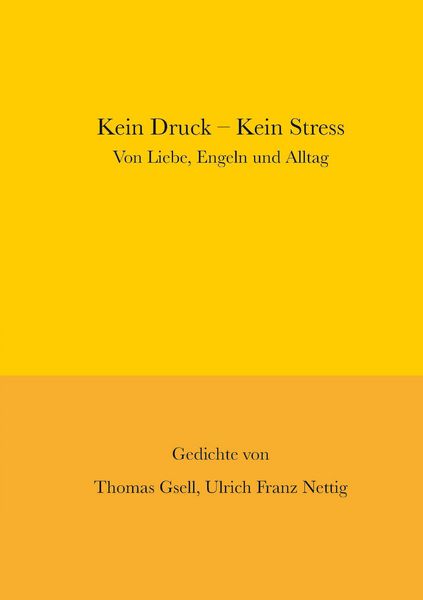 Produktbild: Kein Druck - Kein Stress