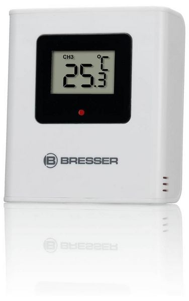 Produktbild: Bresser Optik Meteo Temp 7004200 Funk-Wetterstation Vorhersage f&uuml;r 12 bis 24 Stunden Anzahl Sensoren max. 1 St.