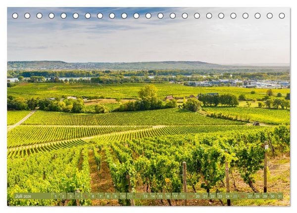 Produktbild: Kultur im Rheingau (Tischkalender 2026 DIN A5 quer), CALVENDO Monatskalender