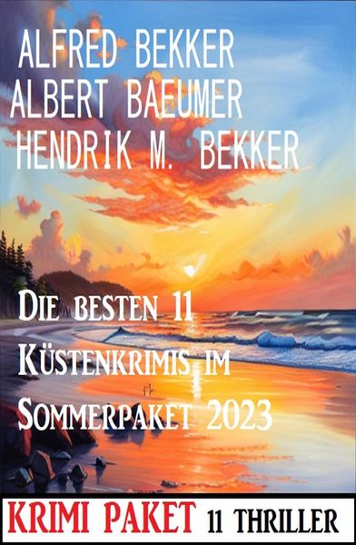 Produktbild: Die besten 11 K&uuml;stenkrimis im Sommerpaket 2023: Krimi Paket