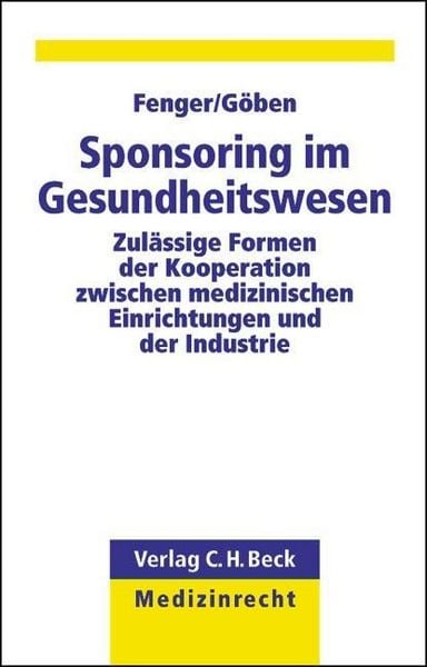 Produktbild: Sponsoring im Gesundheitswesen