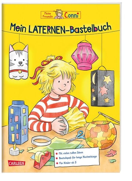 Produktbild: Conni Gelbe Reihe (Besch&auml;ftigungsbuch): Mein Laternen-Bastelbuch