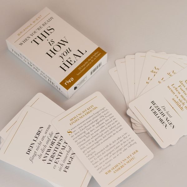 Produktbild: When you&rsquo;re ready, this is how you heal &ndash; 55 Impulse, die dir dabei helfen, loszulassen und zu dir zu finden