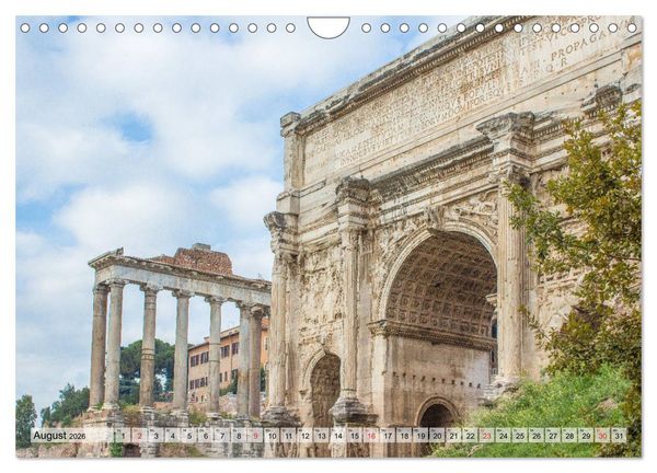Produktbild: Altes Rom - Impressionen (Wandkalender 2026 DIN A4 quer), CALVENDO Monatskalender