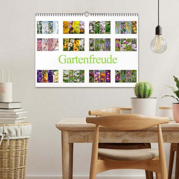 Produktbild: Gartenfreude (Wandkalender 2026 DIN A3 quer), CALVENDO Monatskalender