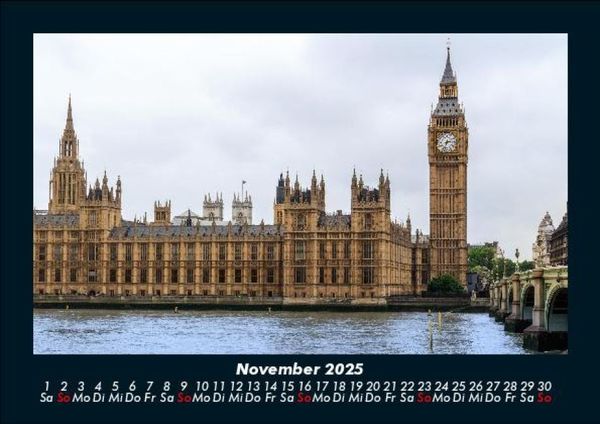 Produktbild: London - Impressionen 2025 Fotokalender DIN A5
