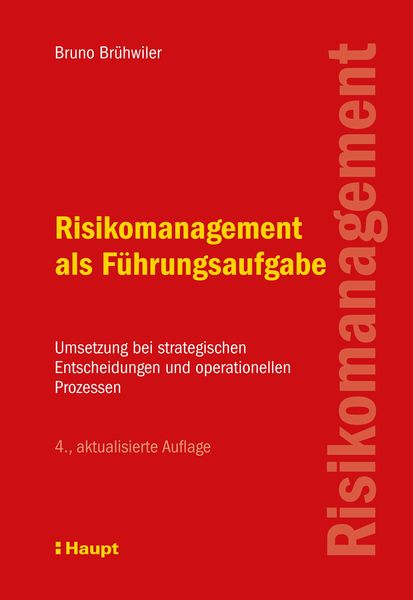 Produktbild: Risikomanagement als F&uuml;hrungsaufgabe