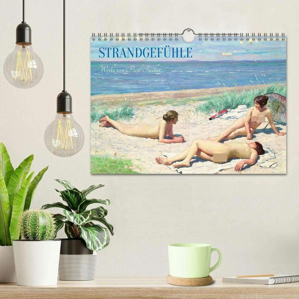 Produktbild: Strandgef&uuml;hle (Wandkalender 2026 DIN A4 quer), CALVENDO Monatskalender