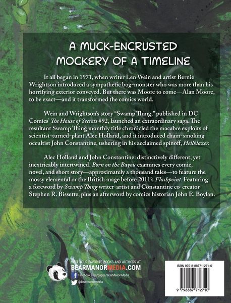 Produktbild: Born on the Bayou - A Pre-Flashpoint Chronology of Swamp Thing and Hellblazer (hardback)