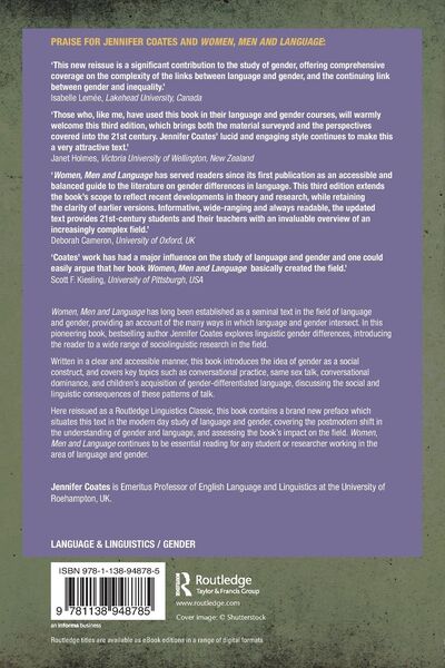 Produktbild: Women, Men and Language