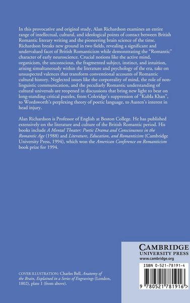 Produktbild: British Romanticism and the Science of the Mind