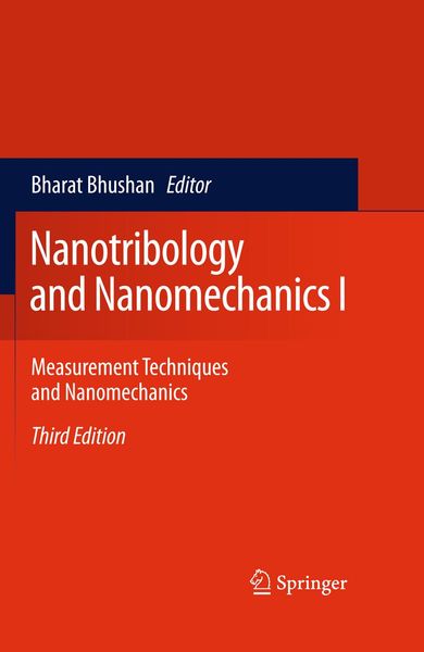 Produktbild: Nanotribology and Nanomechanics I