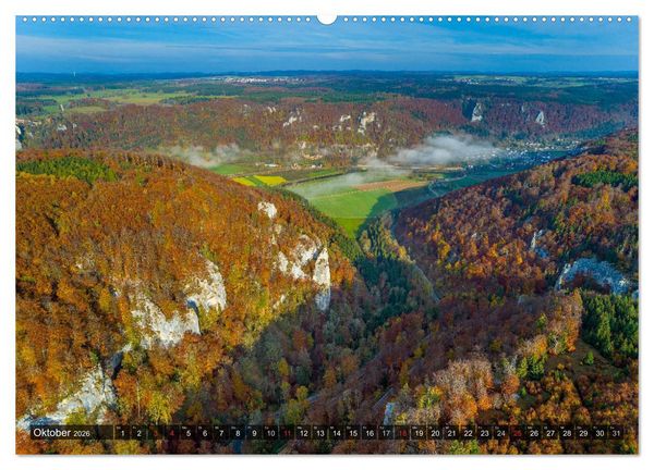Produktbild: Mein Donautal aus der Luft (hochwertiger Premium Wandkalender 2026 DIN A2 quer), Kunstdruck in Hochglanz