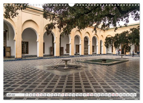 Produktbild: Marokko - Fes (Wandkalender 2026 DIN A3 quer), CALVENDO Monatskalender