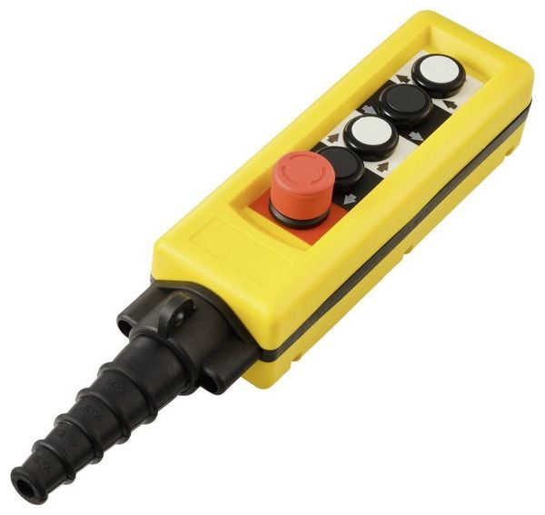 Produktbild: TRU COMPONENTS TC-13599172 TC-A4713 H&auml;ngetaster mit NOT-Aus-Schalter 1St.