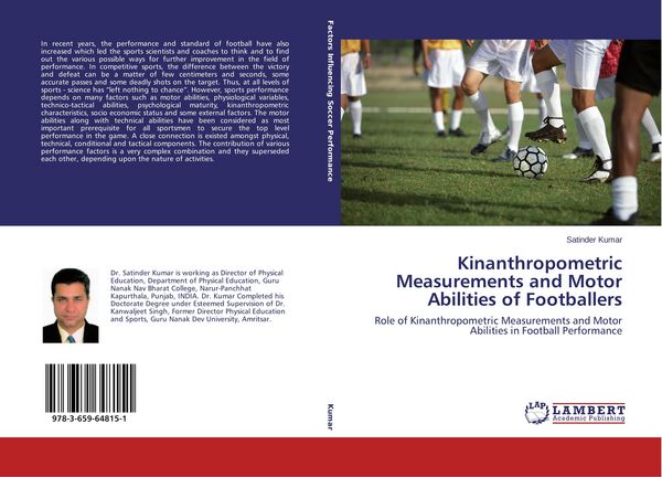 Produktbild: Kinanthropometric Measurements and Motor Abilities of Footballers