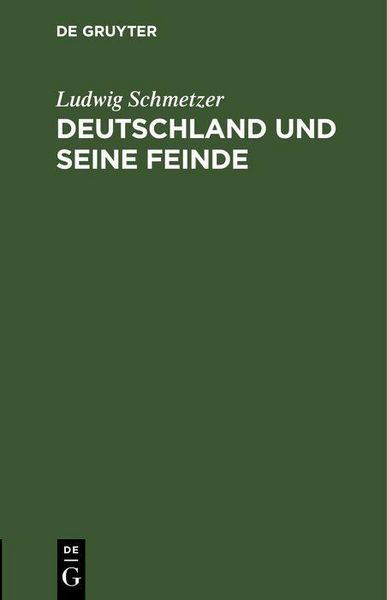 Produktbild: Deutschland und seine Feinde