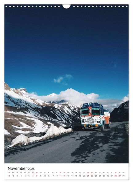 Produktbild: Indien - Das wundersch&ouml;ne Land in Asien. (Wandkalender 2026 DIN A3 hoch), CALVENDO Monatskalender