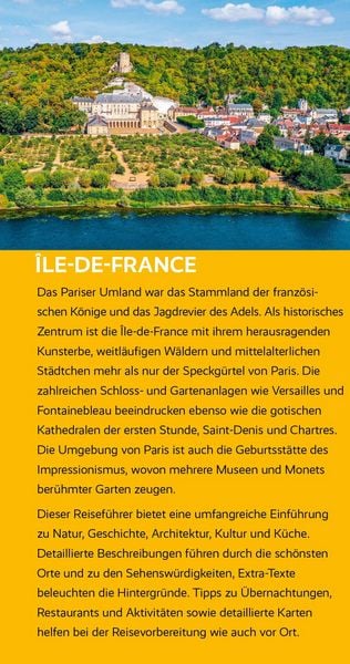 Produktbild: TRESCHER Reisef&uuml;hrer &Icirc;le de France