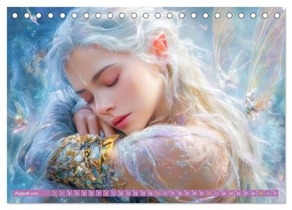 Produktbild: Fantasiereiche Kreationen - Sch&ouml;pferisch umgesetzt (Tischkalender 2026 DIN A5 quer), CALVENDO Monatskalender