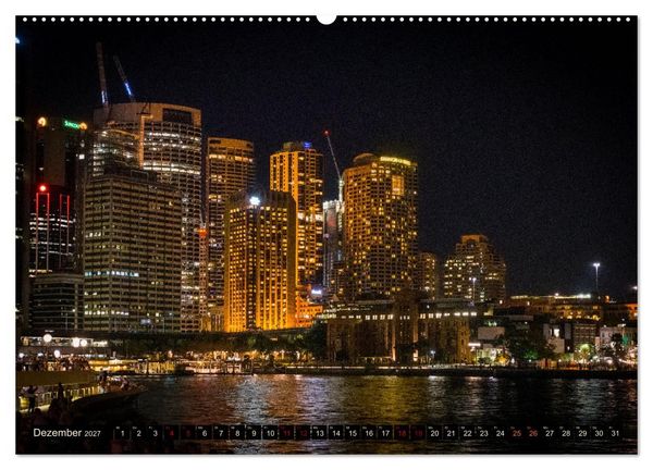 Produktbild: Ein Tag in Sydney - eine etwas andere Sicht (hochwertiger Premium Wandkalender 2027 DIN A2 quer), Kunstdruck in Hochglanz