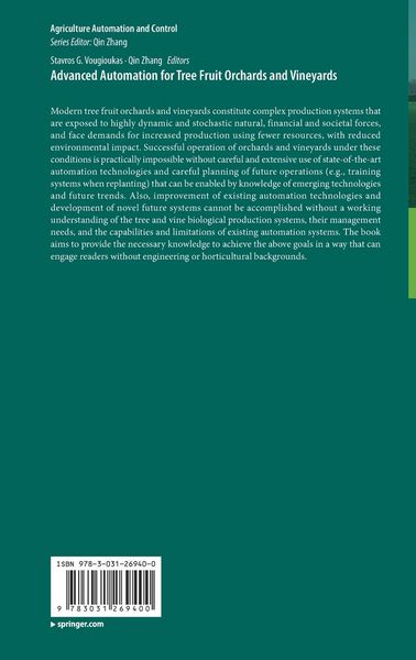 Produktbild: Advanced Automation for Tree Fruit Orchards and Vineyards