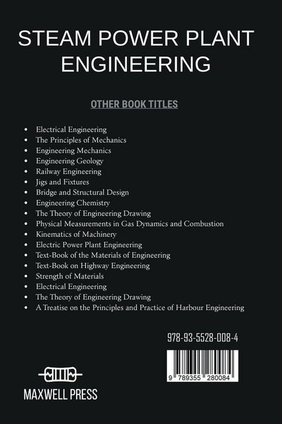 Produktbild: Steam Power Plant Engineering