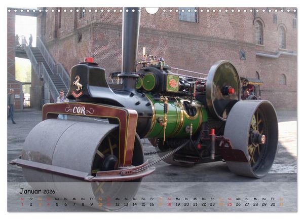 Produktbild: Dampffahrzeuge (Wandkalender 2026 DIN A3 quer), CALVENDO Monatskalender