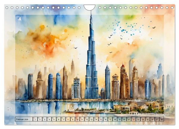 Produktbild: Sehenswertes rund um die Welt (Wandkalender 2026 DIN A4 quer), CALVENDO Monatskalender