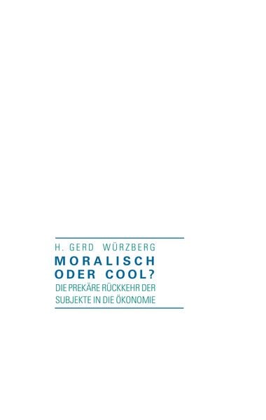 Produktbild: Moralisch oder cool?