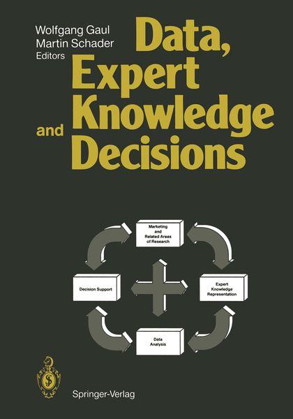 Produktbild: Data, Expert Knowledge and Decisions