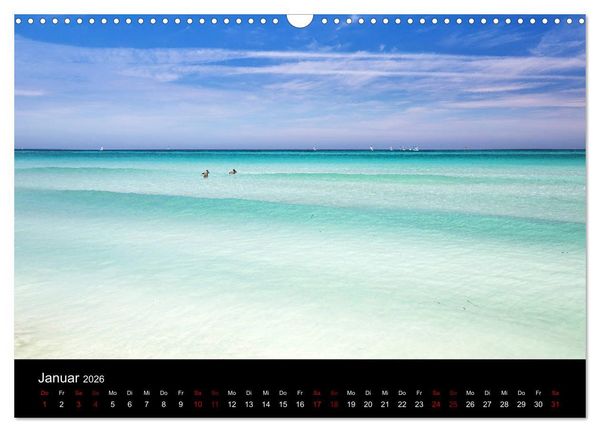 Produktbild: Kuba Varadero 2026 Leben im Paradies (Wandkalender 2026 DIN A3 quer), CALVENDO Monatskalender
