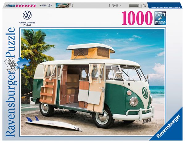 Ravensburger - Volkswagen T1 Camper Van, 1000 Teile