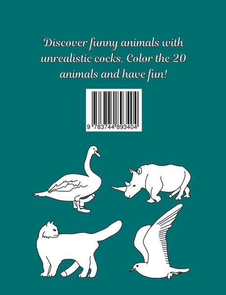 Produktbild: Animals with Cocks - Coloring Book
