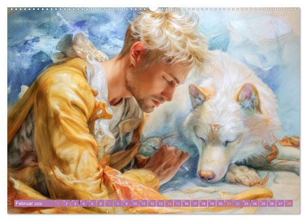 Produktbild: Fantasiereiche Kreationen - Sch&ouml;pferisch umgesetzt (hochwertiger Premium Wandkalender 2026 DIN A2 quer), Kunstdruck in Hochglanz